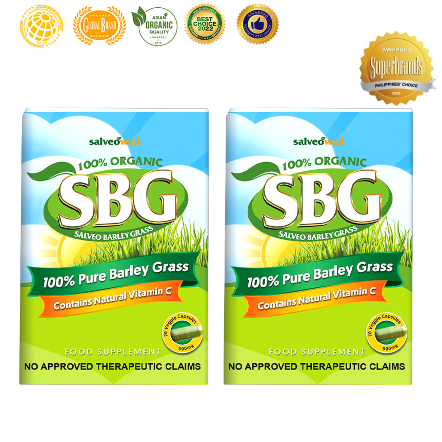 Buy 2 SBG Capsules in Box (70Capsules)