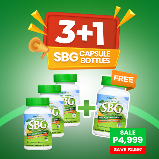 SBG 3+1 Capsules in Bottle Promo Save P2597